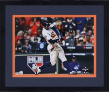 Usado, Foto emoldurada George Springer Astros 2017 World Series Champs assinada 16x20 com Insc comprar usado  Enviando para Brazil