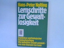Lernschritte zur gewaltlosigke gebraucht kaufen  Koblenz