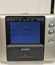 TV PORTÁTIL CASIO EV-600 TFT MATRIZ ATIVA TV de bolso analógica 3" colorida VHF/UHF comprar usado  Enviando para Brazil