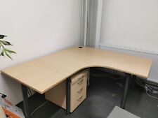 Eck bürotisch rollcontainer gebraucht kaufen  Heddesheim