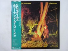 Echo And The Bunnymen Crocodiles Korova P-10964J Japan  VINYL LP OBI comprar usado  Enviando para Brazil