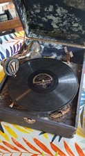 Gramophone odeon vintage d'occasion  Sainte-Bazeille