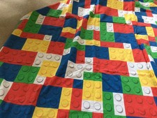 Multicoloured lego duvet for sale  HULL