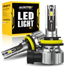 Kit de faróis LED AUUXITO H11 feixe alto baixo 600% super brilhante 6500K lâmpadas brancas comprar usado  Enviando para Brazil