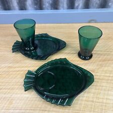 Vtg green glass for sale  Skaneateles