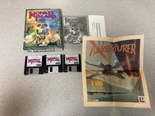 THE SECRET OF MONKEY ISLAND CAIXA GRANDE - DISCOS MACINTOSH 3,5" RAROS 1990. LIMPO comprar usado  Enviando para Brazil