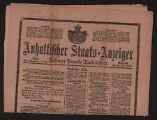 Dessau zeitung 1918 gebraucht kaufen  Leipzig