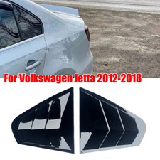 Capas de obturador de janela traseira preta brilhante ABS para Volkswagen Jetta 2012-2018 comprar usado  Enviando para Brazil