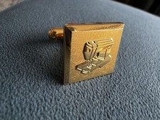 Gold plated cufflinks for sale  UK