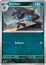 Carte pokémon gambex d'occasion  Villeneuve-d'Ascq-