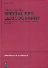 Specialised lexicography print gebraucht kaufen  Berlin