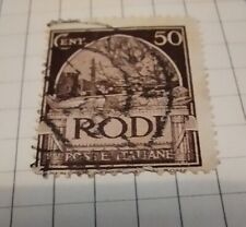 Francobollo colonie italiane usato  Carrara