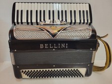 Acordeão/acordião baixo Bellini 120 com estojo feito na Itália comprar usado  Enviando para Brazil