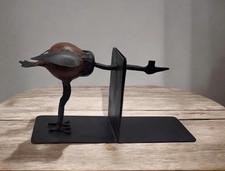 Ostrich metal bookends for sale  LINCOLN
