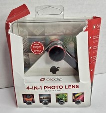 Nova Lente Fotográfica Olloclip Original 4 em 1 para iPhone 5/5S/SE - Vermelha/Preta! comprar usado  Enviando para Brazil
