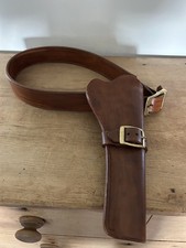 Handmade leather revolver for sale  UK