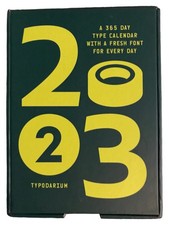Typodarium 2023 kalender gebraucht kaufen  Deutschland