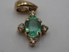 Pendentif vintage diamant d'occasion  Sisteron