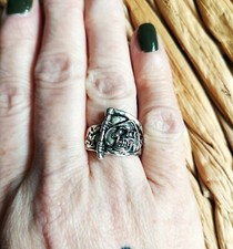 Silver tone grim for sale  NEWCASTLE UPON TYNE