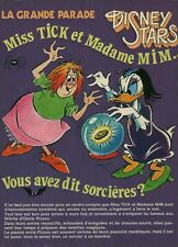 Publicité ancienne disney d'occasion  France