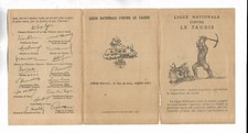 Ligue nationale taudis. d'occasion  Jussey