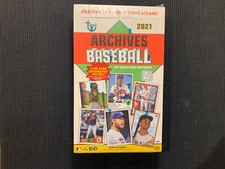 2021 TOPPS ARCHIVES HOBBY BEISEBOL CAIXA LACRADA 2 NO CARTÃO AUTOMÁTICO POR CAIXA! comprar usado  Enviando para Brazil