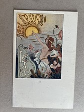 Usado, m) Cartolina formato piccolo pubblicutaria Torta del Paradiso liberty art nouvea comprar usado  Enviando para Brazil