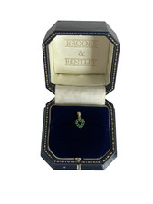 Emerald pendant 9ct for sale  LIVERPOOL