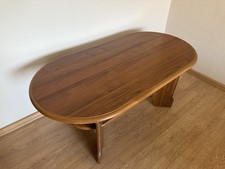 Stolik Kawowy Ława Brązowy MDF 122x66 cm | Drewno Okleina | Używana do Salonu  na sprzedaż  PL