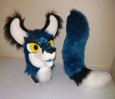 Bluefox fursuit partial for sale  Yukon