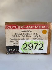 Cutler hammer 6041h80a for sale  Corona