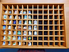 Thimble collection display for sale  USA