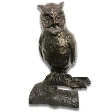 Bronzeskulptur abstrakte eule gebraucht kaufen  Timmendorfer Strand