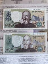 Coppia 2000 lire usato  Modena
