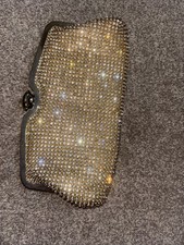 Gold clutch bag for sale  BIRMINGHAM