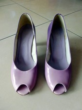 Schicker peeptoe pumps gebraucht kaufen  Homberg