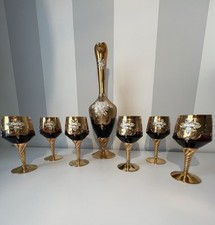 Decanter bicchieri vetro usato  Italia