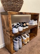 Chunky shoe rack for sale  GLOSSOP
