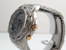 Relógio de pulso masculino Citizen Promaster Ana Digi C440 Q00460 pulseira preta prata SS comprar usado  Enviando para Brazil