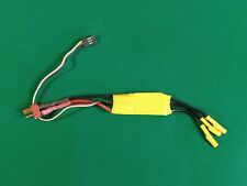 Estojo amarelo desconhecido 30A ESC sem escovas (talvez Electrifly?), testado e funcionando comprar usado  Enviando para Brazil