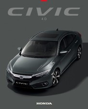 Honda Civic 4d Sedan 2017 catalogue brochure polonais Poland rare na sprzedaż  PL