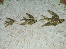 Vintage brass wall for sale  NORWICH