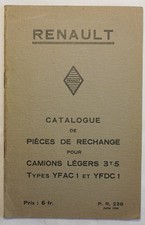 Renault catalogue pièces d'occasion  Fagnières