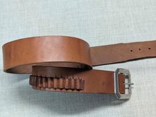 Usado, Coldre de couro vintage HUNTER 122 XLG marrom cinto de munição 42-44 cartucho comprar usado  Enviando para Brazil