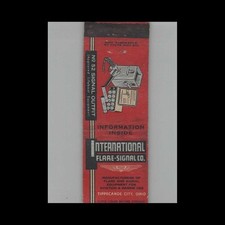Matchbook cover international for sale  Raymond