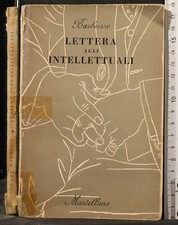 Lettera agli intellettuali. usato Lettera agli intellettuali. usato  Ariccia
