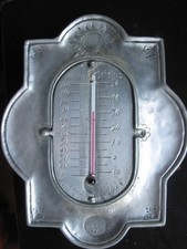 Ancien thermometre étain d'occasion  Sentheim