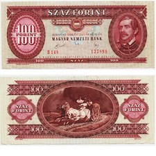 Banknote ungarn 100 gebraucht kaufen  Limbach-Oberfrohna