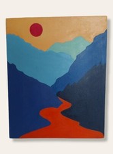 Riginal acryl bild gebraucht kaufen  Leverkusen