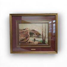 Quadro paesaggio con usato  Italia